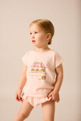 Analogie by Lil Legs Lil People Collection Baby Toddler Girls Lemon Outfit Set - LPLTSG