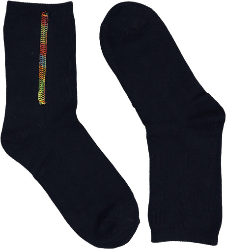 BlinQ Girls Rainbow Stitch Ankle Socks - 420