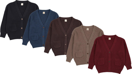 Analogie by Lil Legs Signature Collection Boys Girls Grandpa Cardigan - AF26S547
