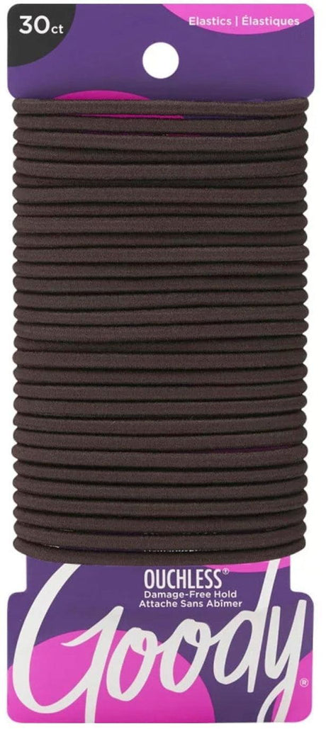 Goody Ouchless 4MM Ponytail Elastics 30 Pack - 09925/10921/18122