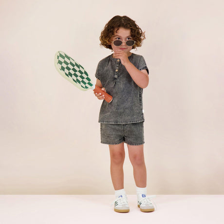 Lil Legs Denim Basic Collection Boys Girls Shorts - DS
