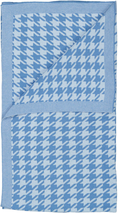 ShirtStop Baby Boys Girls Houndstooth Knit Blanket