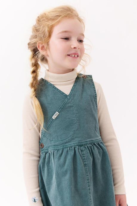 Crew Kids Girls Stonewash Jumper - AL3208