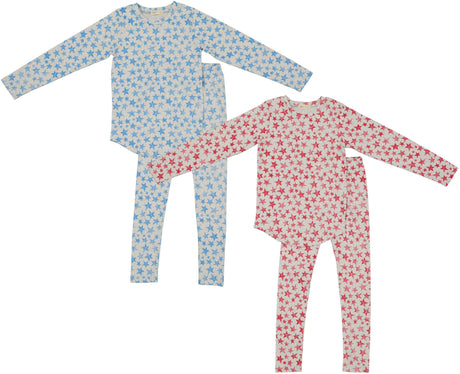 Crew Lounge Boys Girls Cotton Stars Pajamas - SG3117