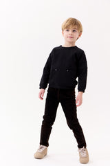 Crew Kids Boys Girls Pocket Sweatshirt - AL3240