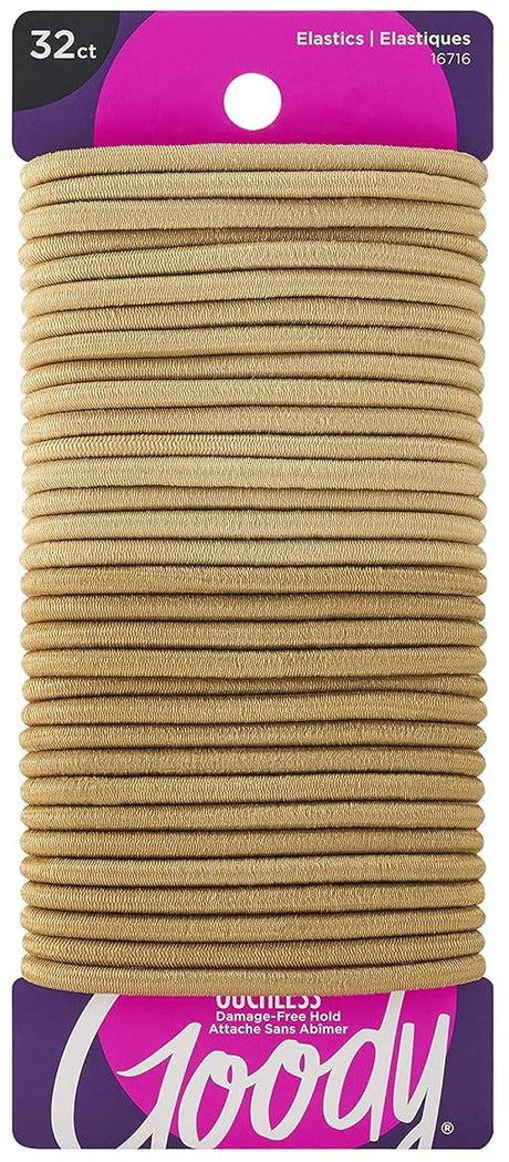 Goody Ouchless 4MM Ponytail Elastics 32 Pack - 16716