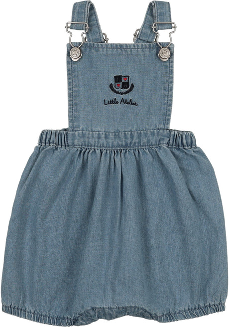 Analogie by Lil Legs Denim City Collection Baby Girls Romper - DCGR