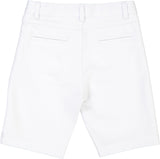 Mocha Noir Boys Stretch Dress Shorts - ASCP305S