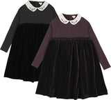 Lil Legs Dressy Loungewear Collection Girls Embroidered Collar Short Length Robe - AF26D209B