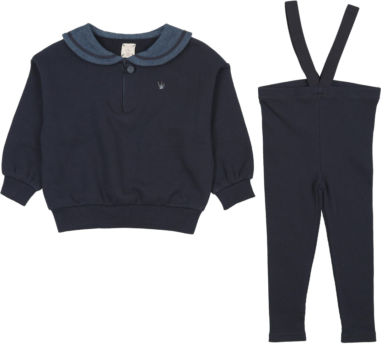 Analogie by Lil Legs Sweet Campaign Collection Baby Boys Sailor Collar Outfit - AF26TS118