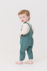 Crew Kids Boys Girls Stonewash Overall - AL3213