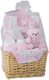 Big Oshi Baby Essentials 9-Piece Layette Basket Gift Set