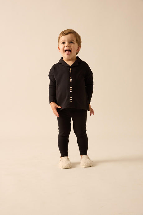 Lil Legs Dressy Loungewear Collection Boys Girls Button Front Cotton Pajamas - LLS27TP405