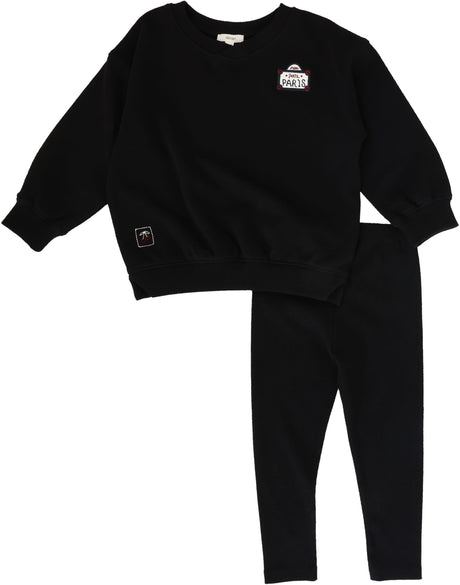 Analogie by Lil Legs Mon Paris Collection Baby Girls Outfit - AF26TP415