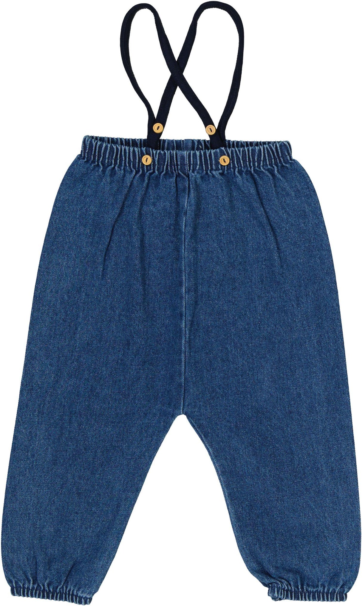 Analogie by Lil Legs Sweet Campaign Collection Boys Girls Knit Strap Bubble Suspender Overall - AF26S828