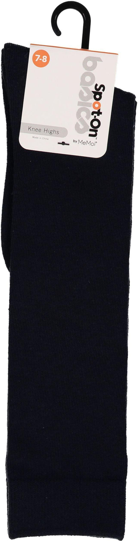 Spot On Basics Girls Flat Knit Knee Socks - SP-1019