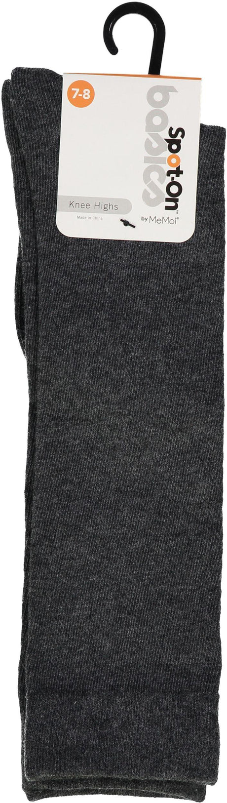 Spot On Basics Girls Flat Knit Knee Socks - SP-1019