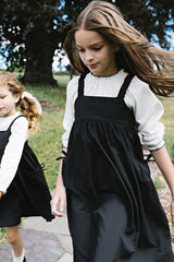 Lil Legs Dressy Loungewear Collection Girls Jacquard Maxi Jumper Robe - AF26D217