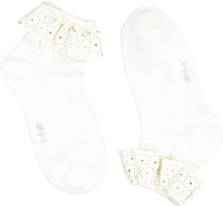JRP Girls Ankle Socks - ASL - Star Lace
