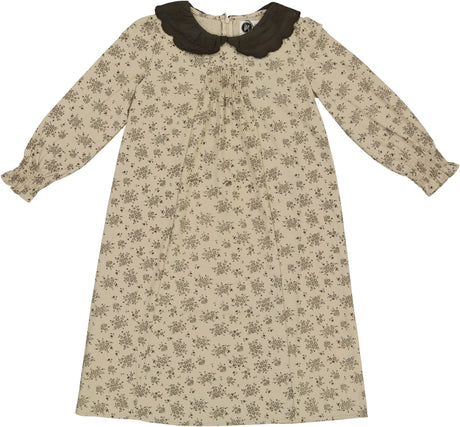 Maniere Girls Eyelet Smocked Dress - ESDW25