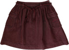 Burgundy Denim