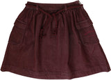 Burgundy Denim