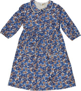 Charlotte & George Girls Ruffle Trim Dress - SB6CP7356D
