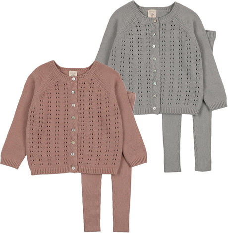 Analogie by Lil Legs Signature Collection Baby Boys Girls Cardigan Knit Outfit - ACKS