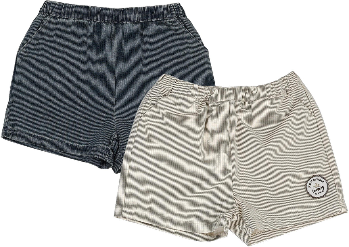 Analogie by Lil Legs Dainty Denim Collection Boys Dainty Denim Shorts - DDBST