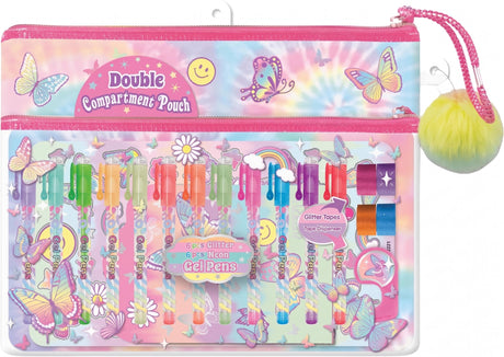 Hot Focus Tie Dye Butterfly Stationery Set - 268TB