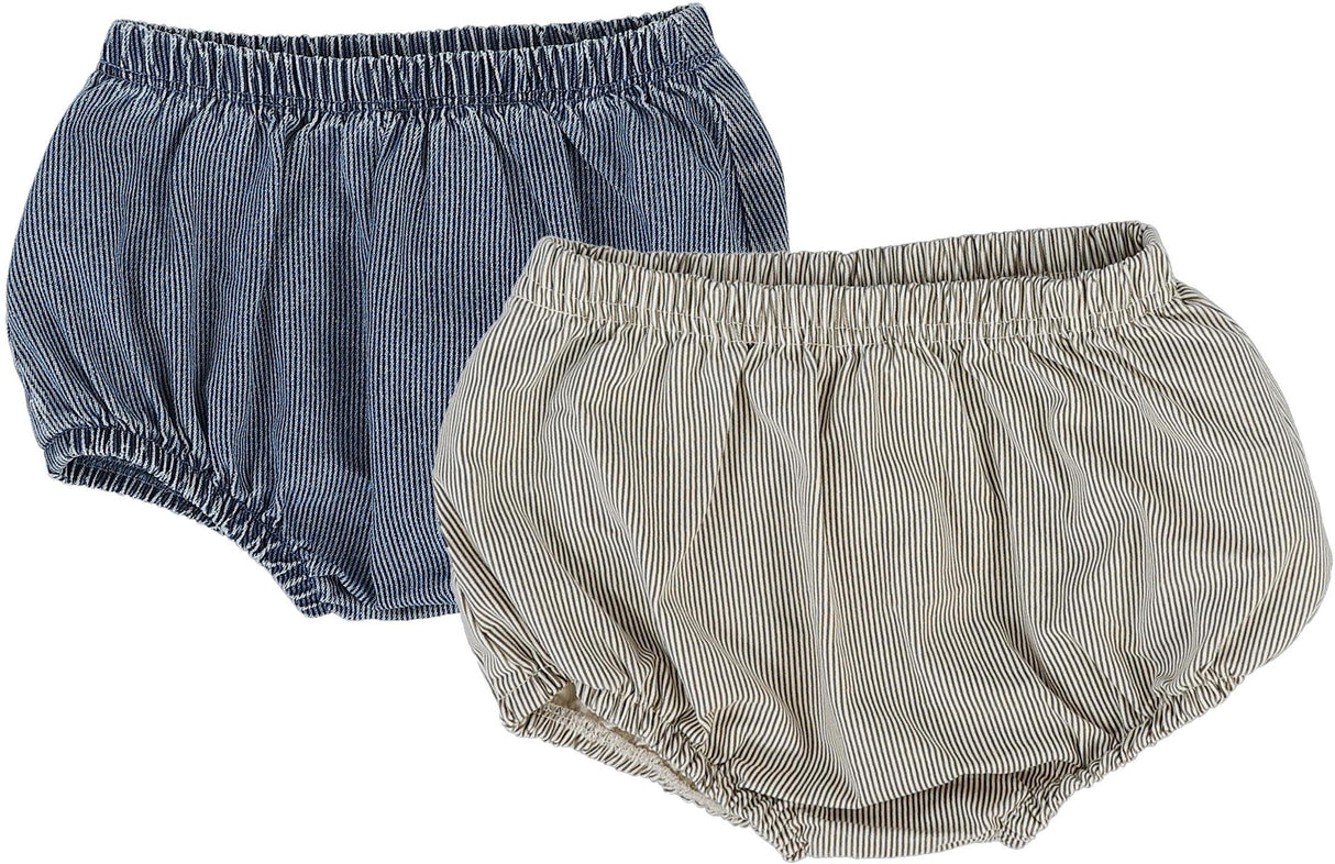 Analogie by Lil Legs Dainty Denim Collection Baby Boys Girls Dainty Denim Bloomers - DDBL