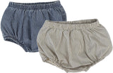 Analogie by Lil Legs Dainty Denim Collection Baby Boys Girls Dainty Denim Bloomers - DDBL