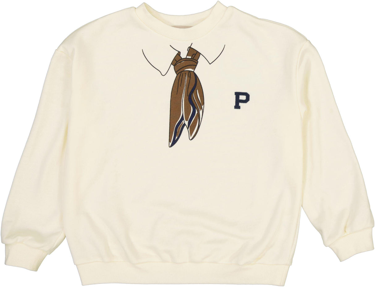 Phil and Phoebe Boys Girls Printed Tie Sweatshirt - C-30116