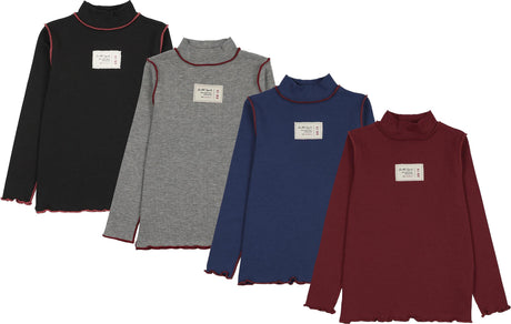 Analogie by Lil Legs Limited Capsule Collection Girls Mockneck - AF26T706