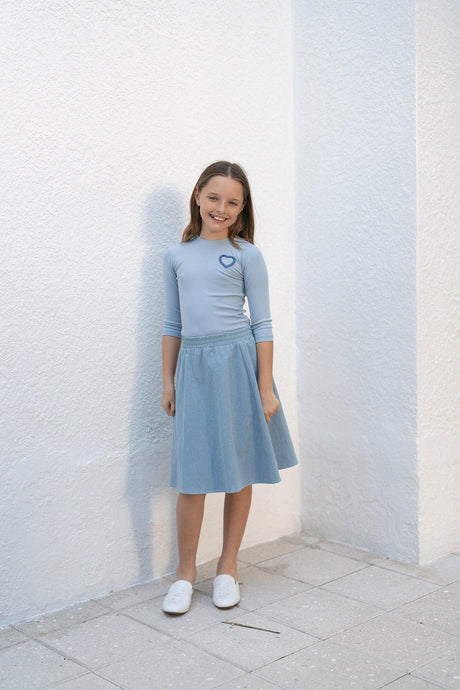 Numu Girls Teens Denim Skirt - N131