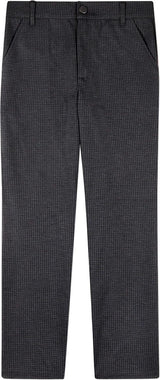 Memoi Boys Houndstooth Printed Two Pocket Dress Pants - MBP-501