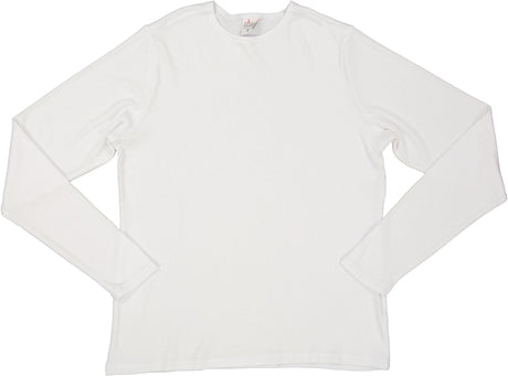 LandsKID Womens Long Sleeve Ribbed Modal T-shirt - LK5