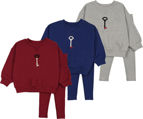 Analogie by Lil Legs Limited Capsule Collection Baby Boys Girls Sweatshirt Outfit - AF26TS109