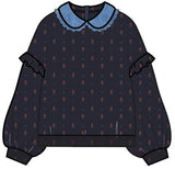 Navy Print