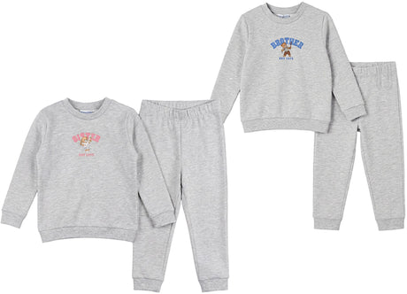 Whipped Cocoa Boys Girls Brother/Sister Cotton Pajamas - SB6CY2860E