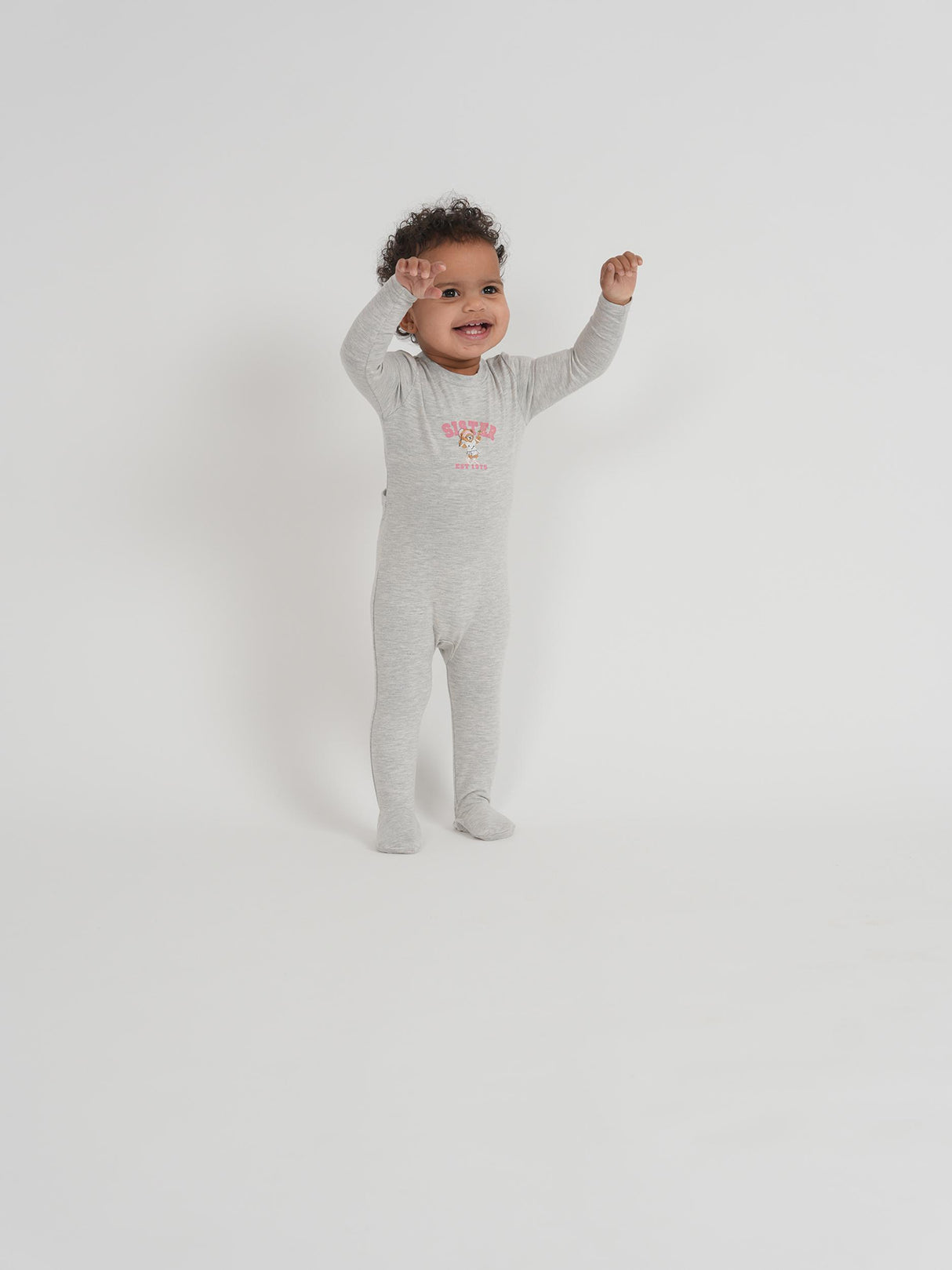 Whipped Cocoa Baby Boys Girls Brother/Sister Cotton Footie - SB6CY2860