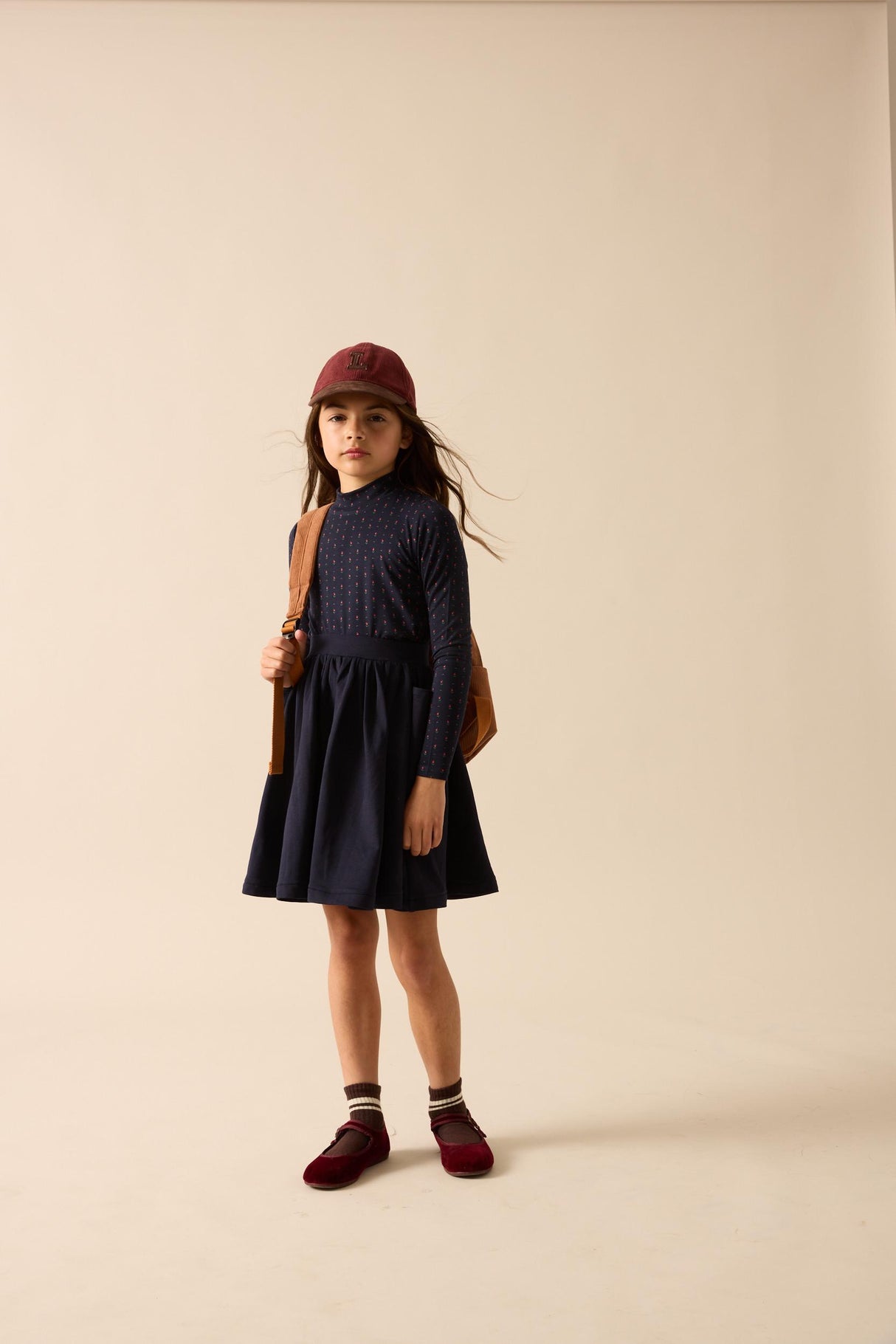 Navy Print