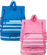Memoi Summer Striped Backpack - MAC-045