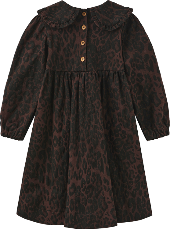 Creative Genius Girls Leopard Print Dress - C-27391