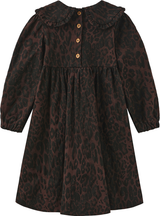 Creative Genius Girls Leopard Print Dress - C-27391