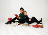 3 Buttons Boys Long Sleeve Polo Shirt - Sweatshirt Plaid