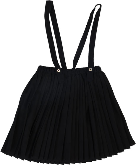 Lil Legs Basic Collection Girls Knife Pleated Suspender Skirt - AF26S829