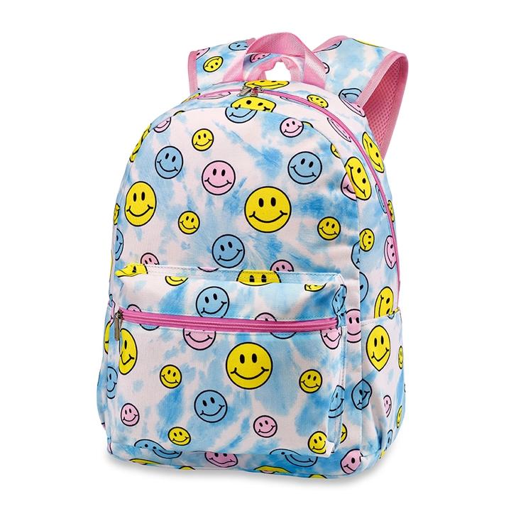 Top Trenz Canvas Backpack - BP-CAN-SMILEY3