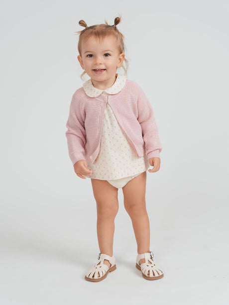 Space Gray Baby Girls 3 Piece Outfit - SB6CY2864G