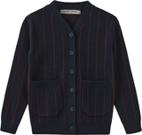 Harper James Boys Pinstripe Cardigan - C-28471